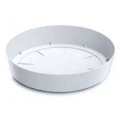 Prosperplast Lofly Saucer, Plantesokkel, Hvid, 270 mm, 270 mm, 44 mm