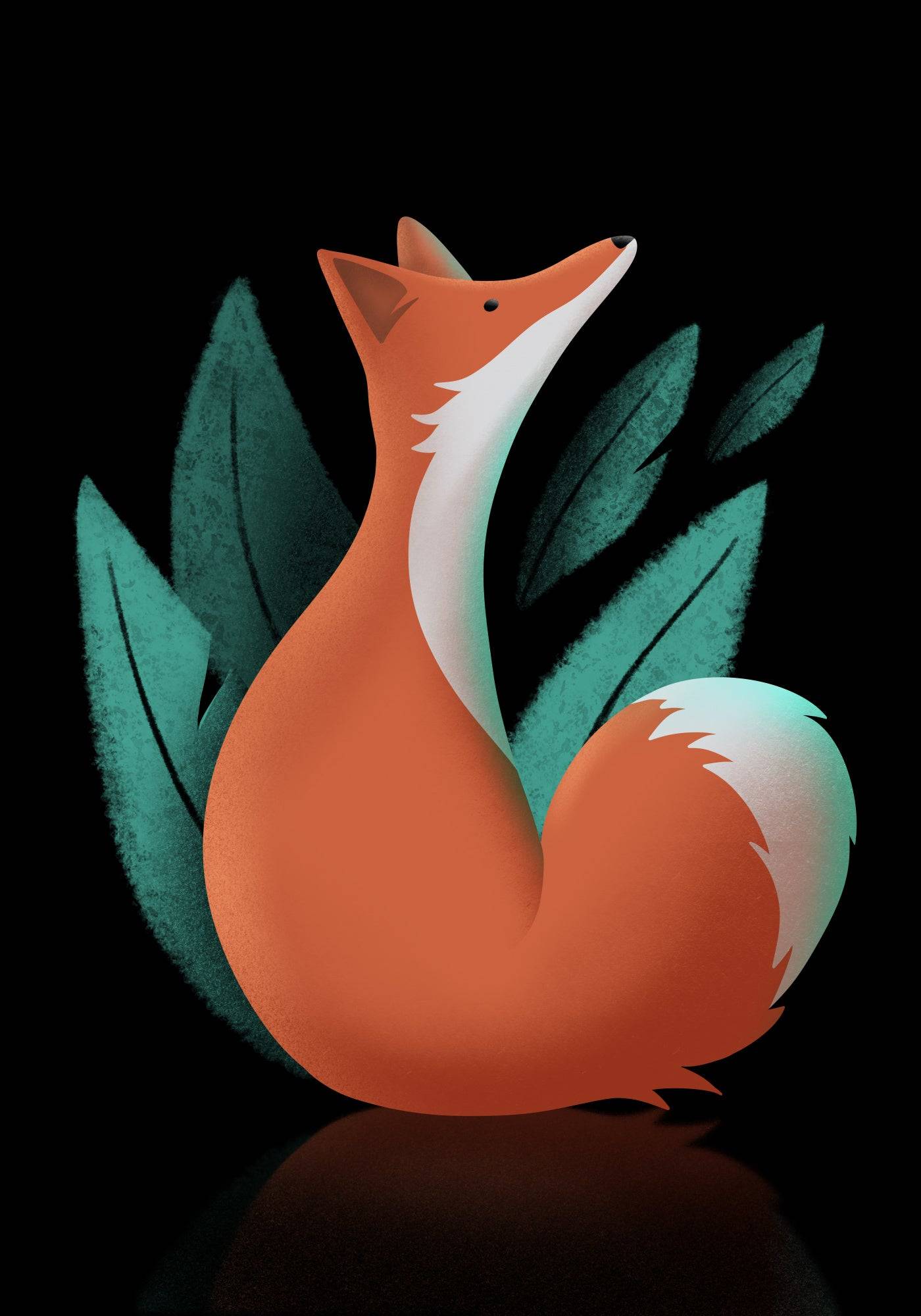 Foxy Trot Poster och Canvastavla - Poster / 21x30 cm