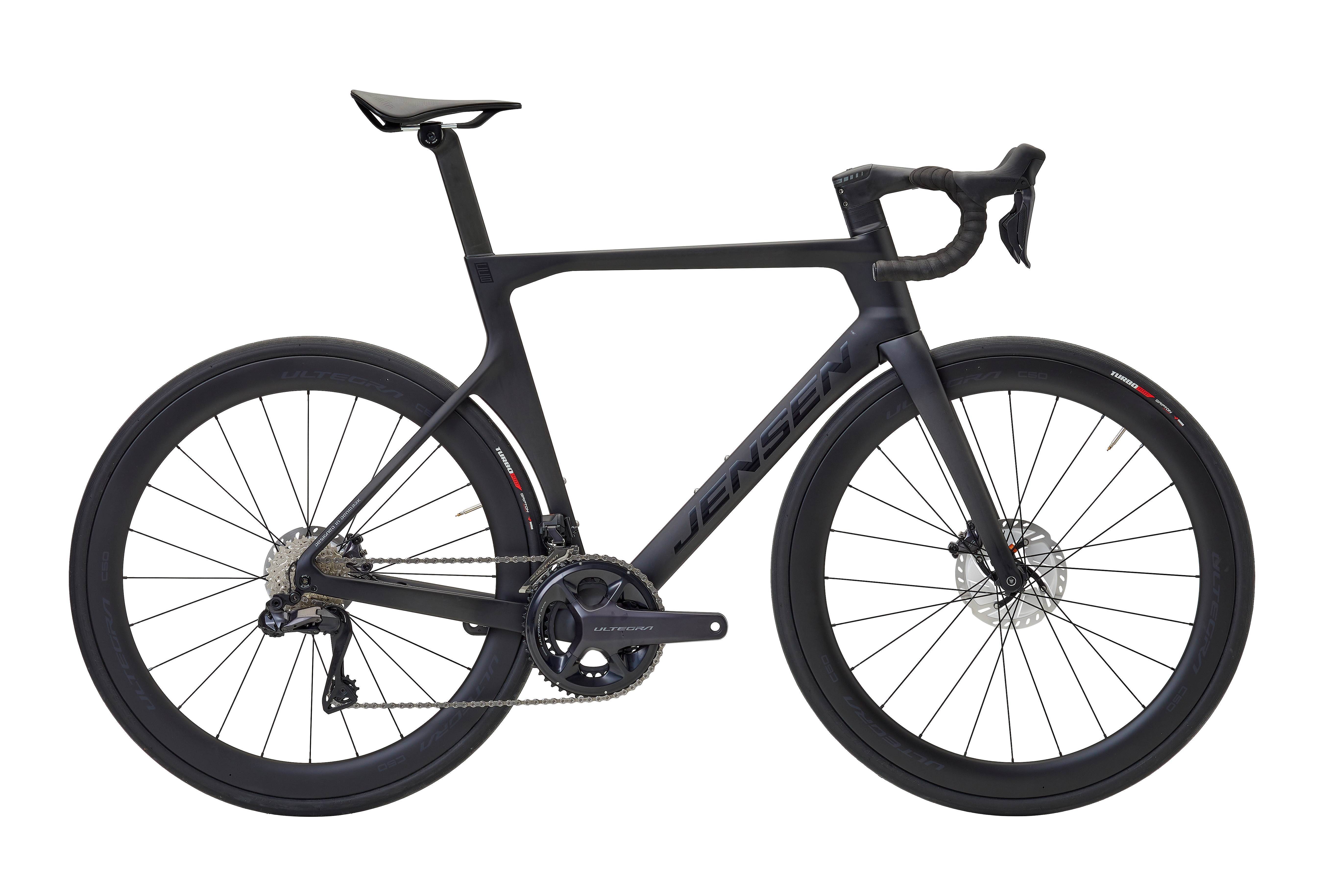 Jensen - CC6 Disc Aero - Racercykel - - 46 cm - sort