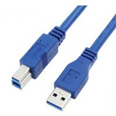 Usb 3.0 a hane am till usb 3.0 b typ hane bm förlängning skrivare kabel kabel usb 3.0 kabel för skrivarens kvällshastighet - 3m