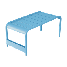 Fermob Luxembourg bord/fotpall Maya Blue