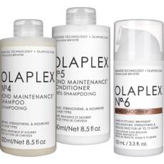 Olaplex Bundle No.4 Shampoo 250 ml & No.5 Conditioner 250 ml & No.6 Leave-in Treatment 100 ml