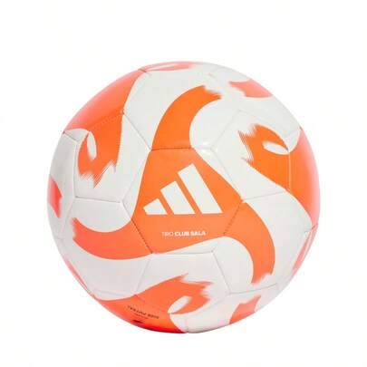 Tiro Club Sala Ball Unisex Football White / Solar Red - White and Red (En-Storlek)