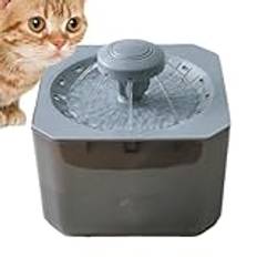 Pet Water Dispenser Fountain | Pet Drinking Fountain | Cat Water Fountain | Dog Water Fountain | Quiet Automatic Water Fountain 2.5L/84.55oz | With Filter Inside Water Circulation Bowl For Pets