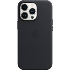Apple Læder Cover med MagSafe (til iPhone 13 Pro) - Midnat