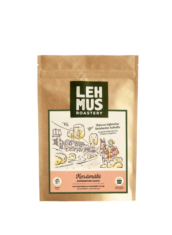 Lehmus Roastery Kesämäki koffeinfria kaffebönor 220g