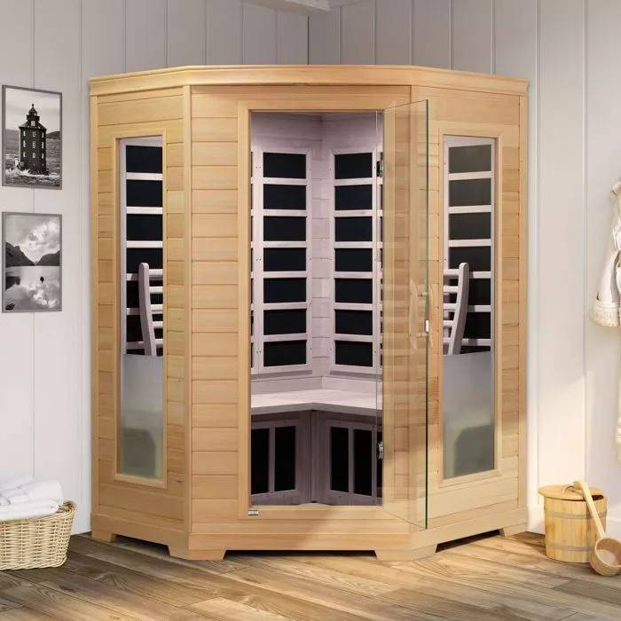 Kouvola sauna ljus, 2 personer