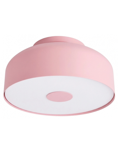 OMIQ Plafond i stål og PVC Ø30 cm 4 x E27 - Pink