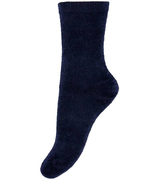 Name It Strømper - NmmRadek - Terry Fluffy - Navy Blazer - Name It - 22/24 - Strømper