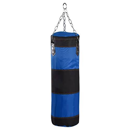 Boxningssäck, Ofylld Hängande Boxningssäck för Barn, Träningsträning för Tunga Tygpåsar i Oxford, 55 Kg Bärkapacitet för Boxning, Taekwondo, Karate Självförsvarsträning