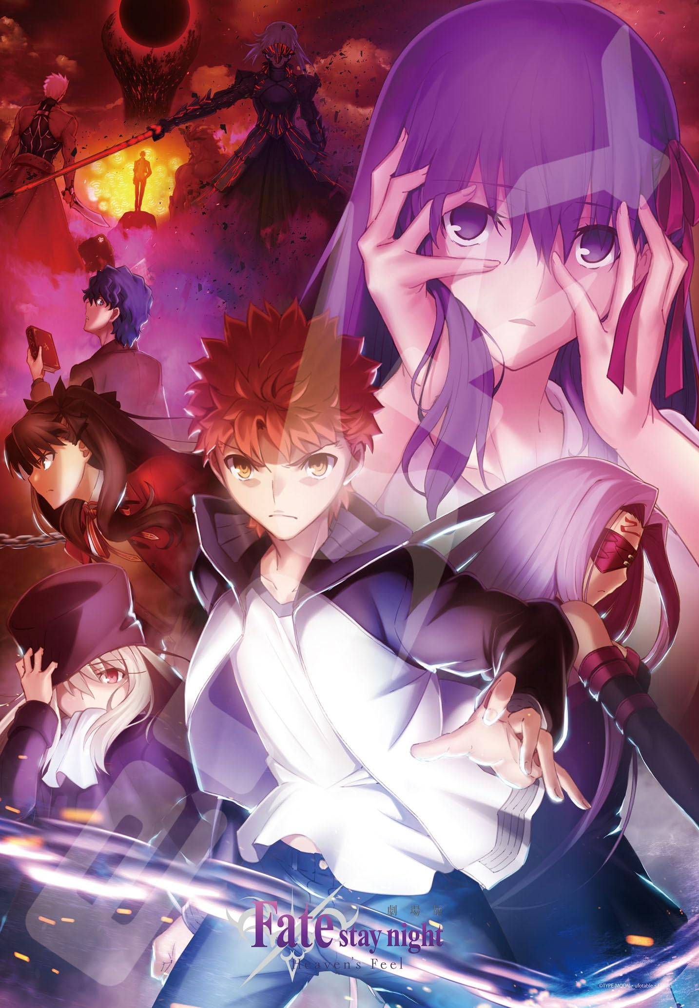 Ensky 1000T Piece Jigsaw Puzzle Movie night D Fate/stay [Heaven's Feel] (51x73.5cm)