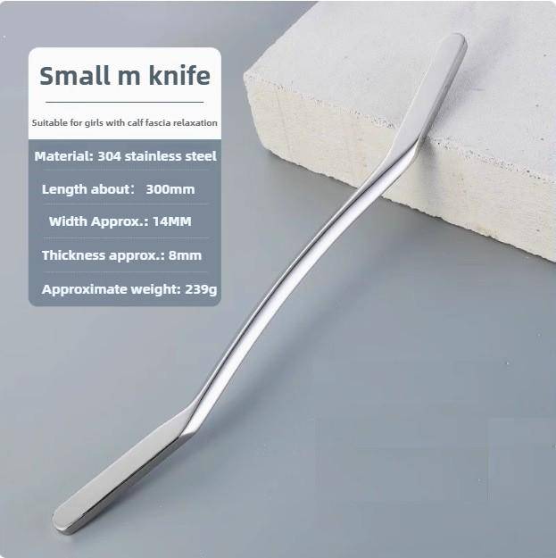 304 Stainless Steel Gua Sha Scraping Massage Tool For Large Muscles Soft Tissue Mobilization Fascia Knife Large M Knife Scr