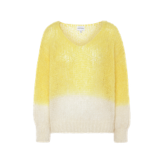 Milana Knit 2-Colored Yellow/White - XL
