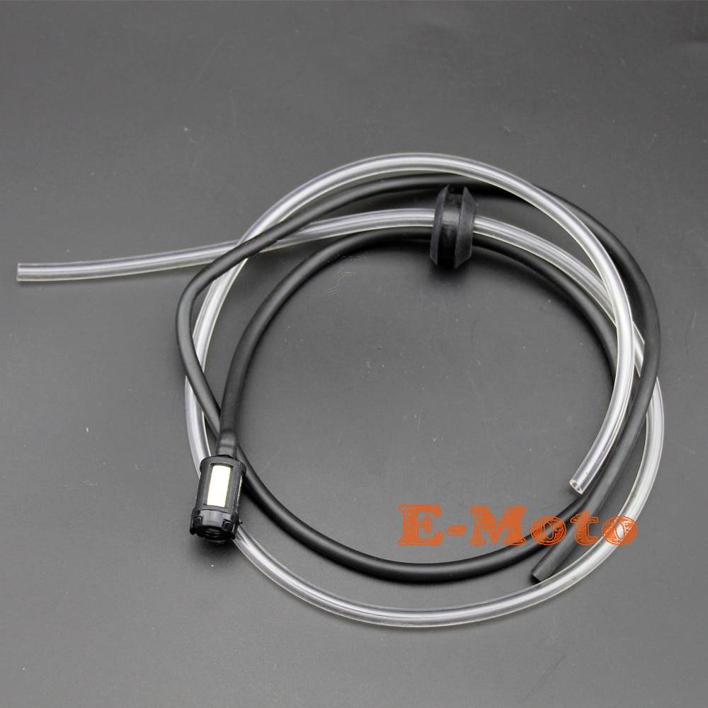 Gasledning bränsleslangar för 23cc 25cc 26cc 43cc 49cc 2 -takts skoter go kart mini chopper pit pocket bike atv quad em