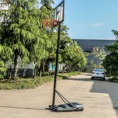 Fritstående basketball kurv