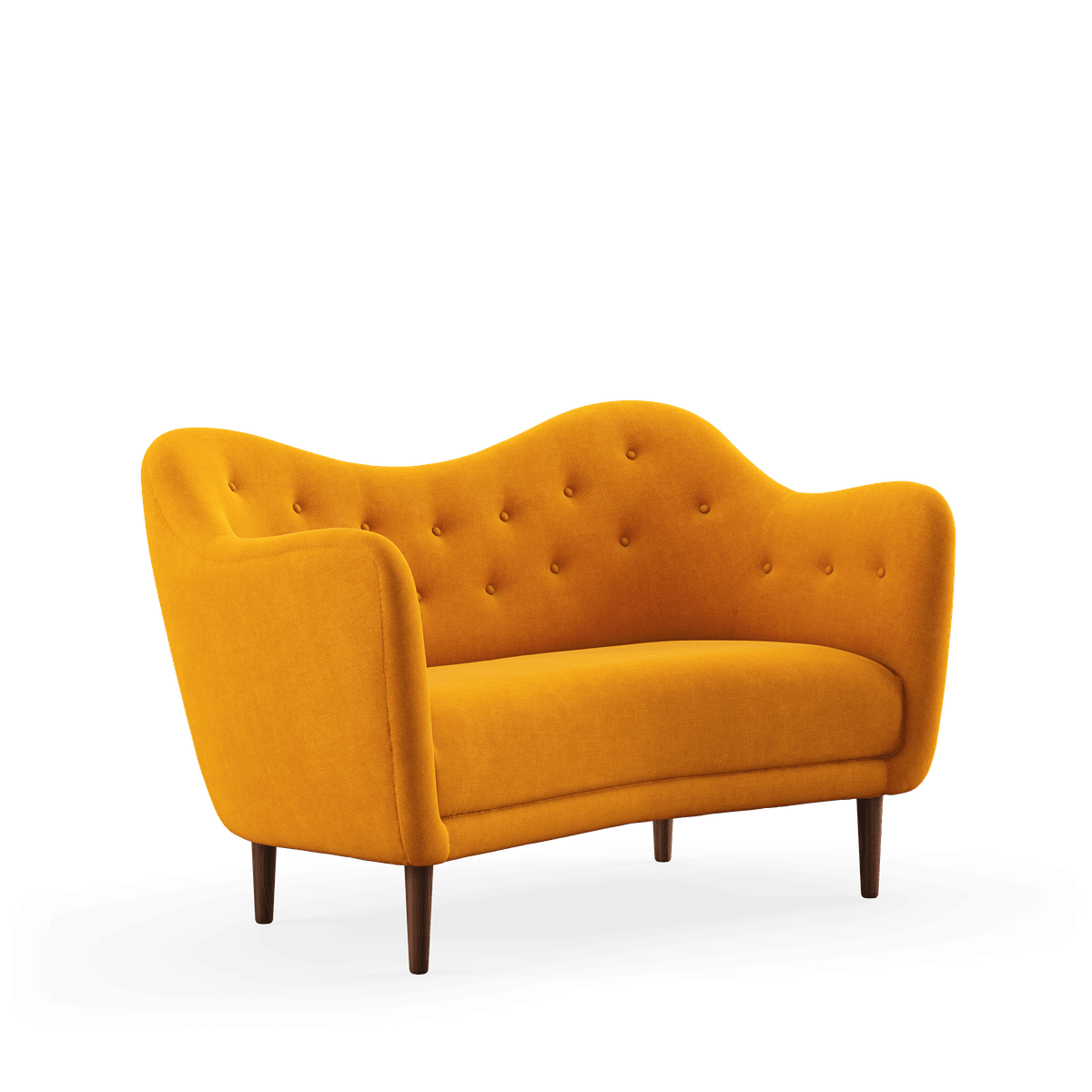 46 sofa, valnød af Finn Juhl Hallingdal 457 - Jacobsen Plus