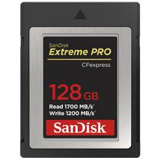 SanDisk CFexpress Extreme Pro 1700MB / s - 128 gb