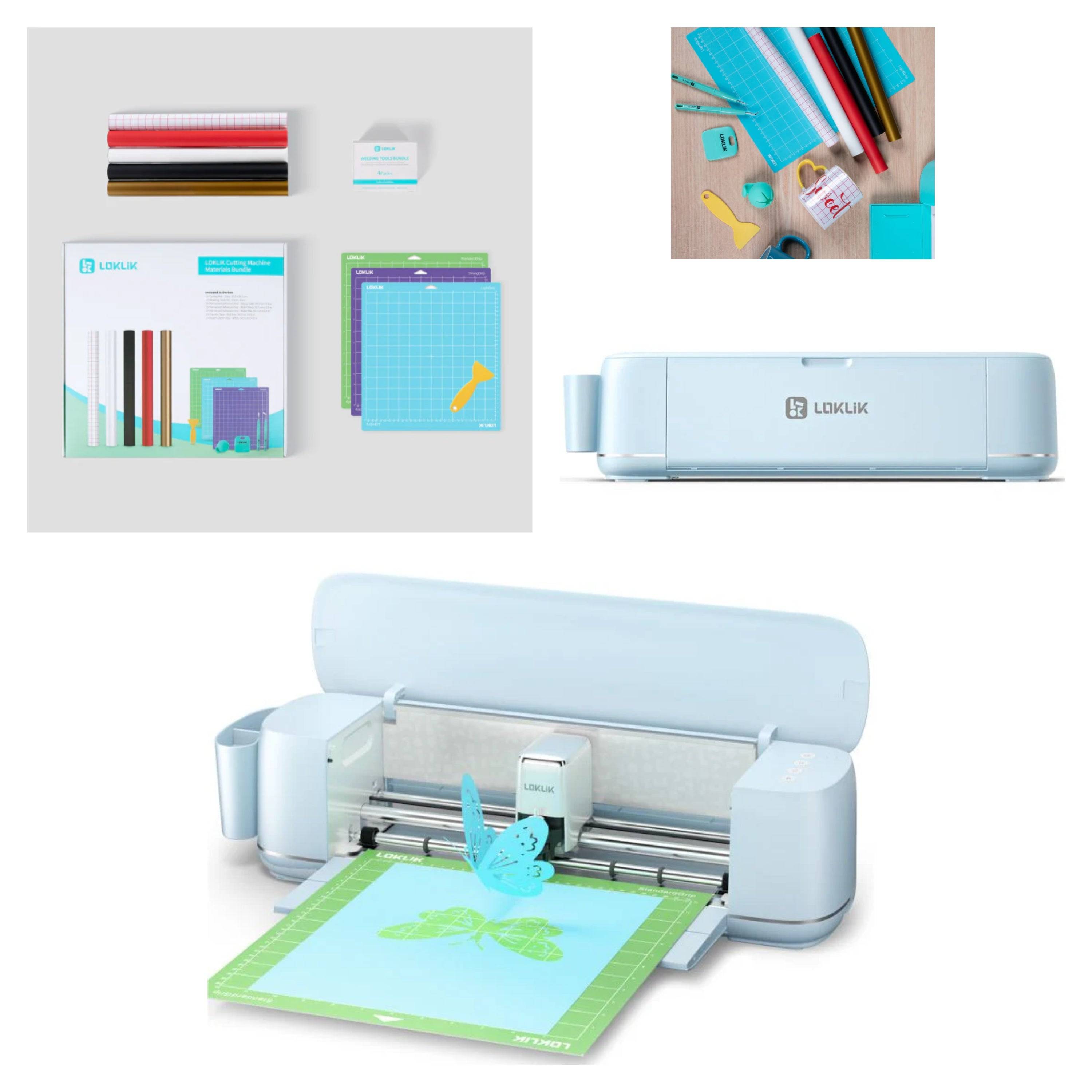 LOKLiK - "Start 2 Craft" Bundle - iCraft™ Skæreplotter - Bubble Blue + Starter Pack