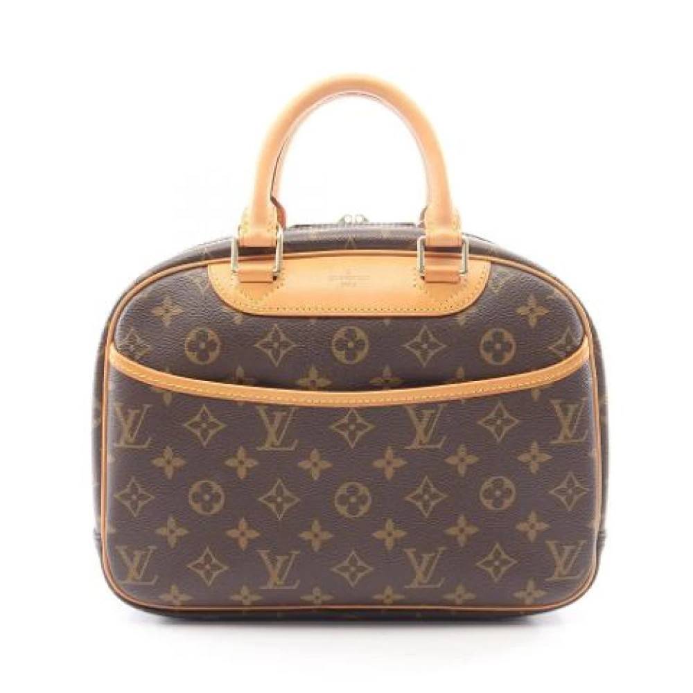 Louis Vuitton Vintage Pre-owned Trouville Håndtaske - Vintage - Dame - Brun - ONE SIZE - Læder