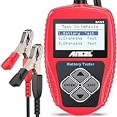 ANCEL BA101 batteritestare professionell 12 V 100–2000 CCA 220AH bil- batteri belastningstest testanordning digital analysator batteristatus testverktyg för bil/båt/motorcykel med mera