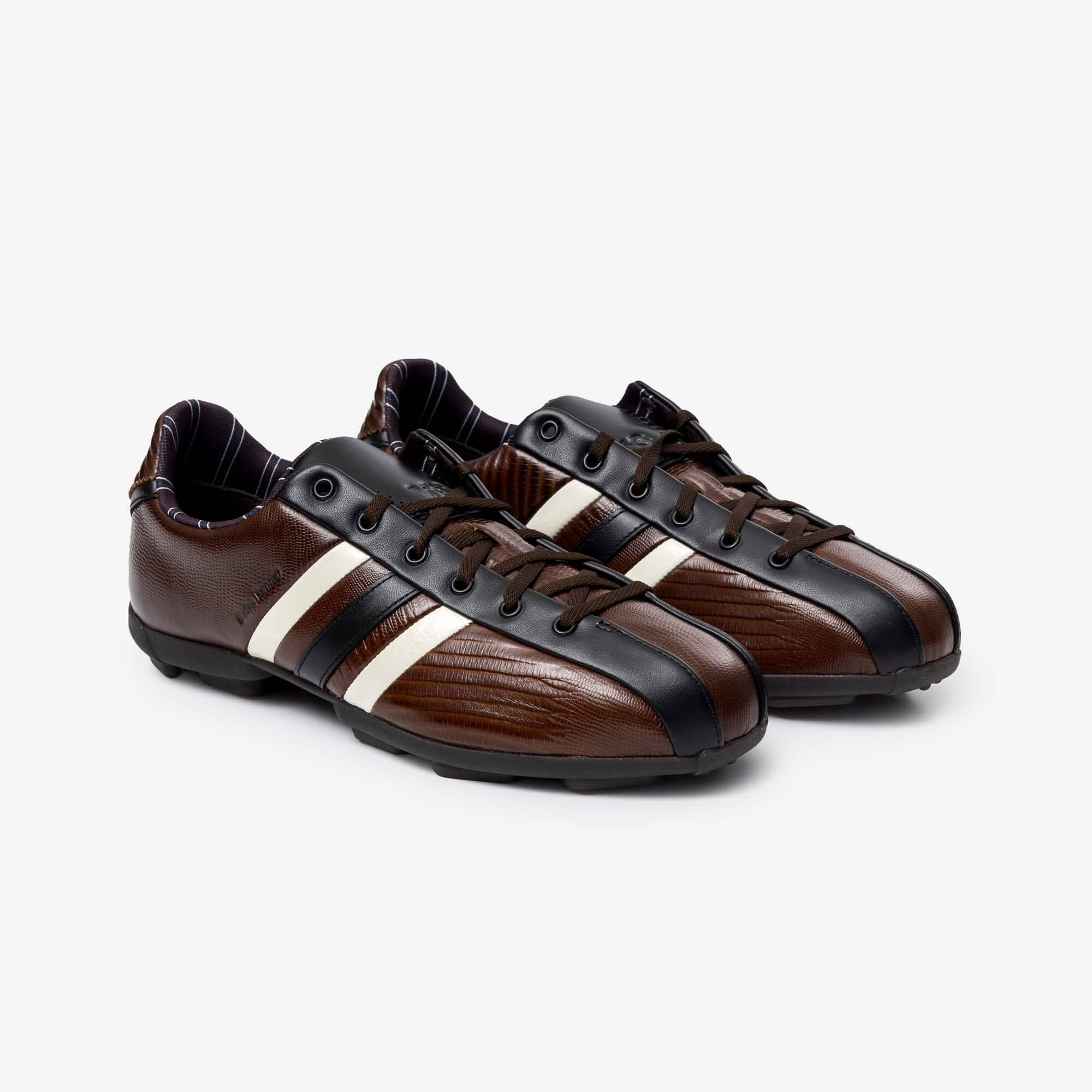 WB Y-3 The Field Lizzard - M 11 / W 12 / Cream White/Dark Brown/Lush Blue