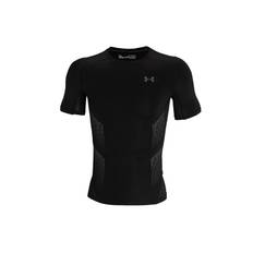 Under Armour HeatGear Vent Short Sleeve Compression Fitness Shirt Men Tops Black 1362452-001 M