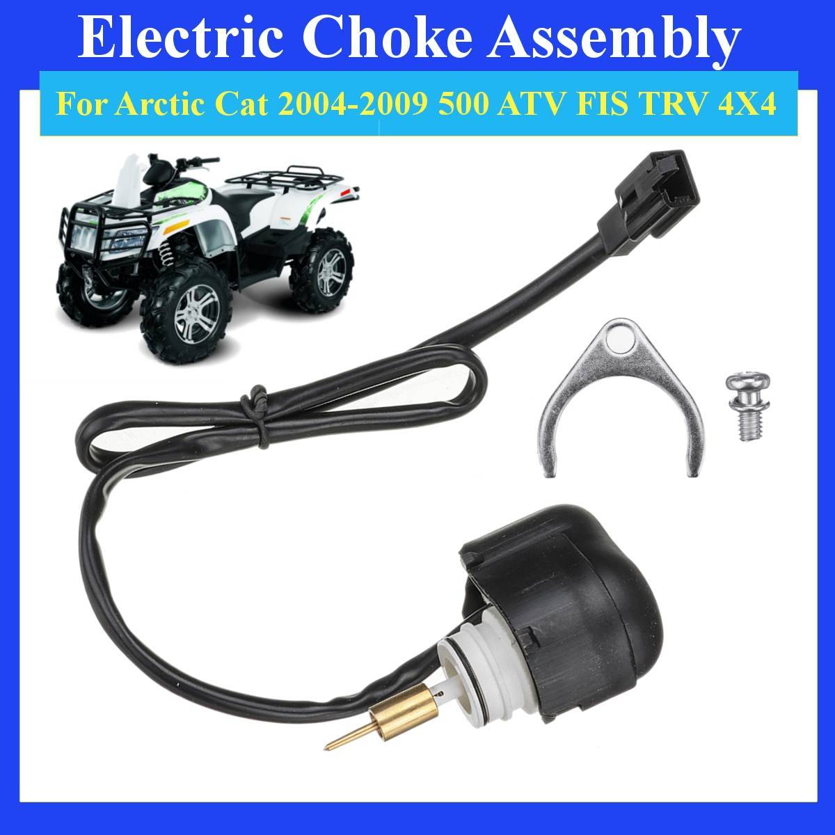 Förgasare automatisk elektrisk che-montering/anrikningsventil för arctic cat 2004 05 06 07 08 500 atv fis trv 4 x 4 #5507-113