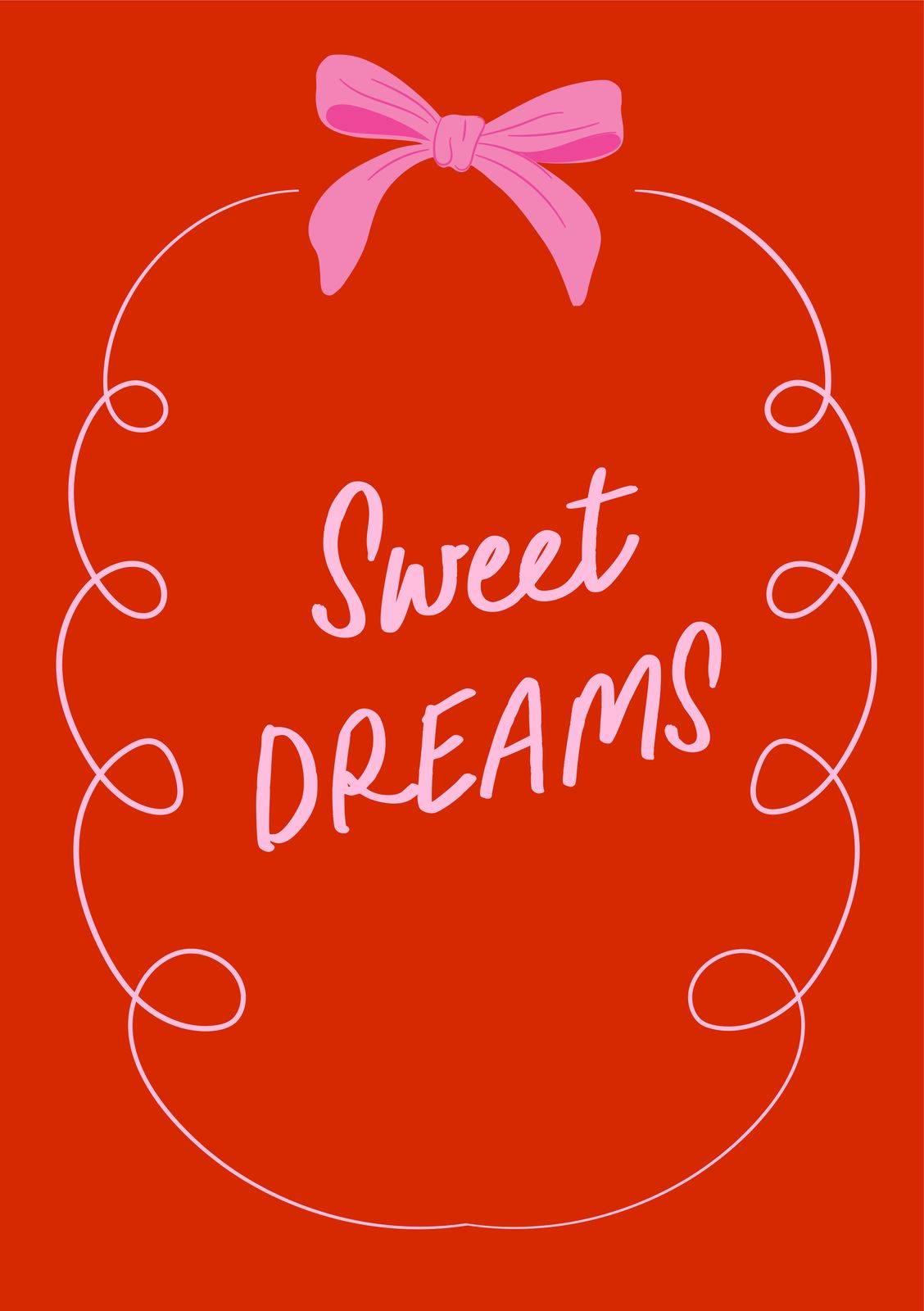 Affisch - Sweet Dreams