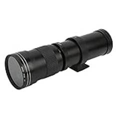 420mm Till 800mm F/8.3-F16 Manuell Teleobjektiv för Nikon D850, D810, D800, D780, D750, D700, D610, D500, D300, D3100, D3200.D3300, D5200, D5000, D5000, D5000, D5000, D5000, D5000, D5000, D5000, D5000