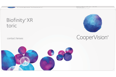 Biofinity XR toric (3 linser): +10.00, -2.75, 90