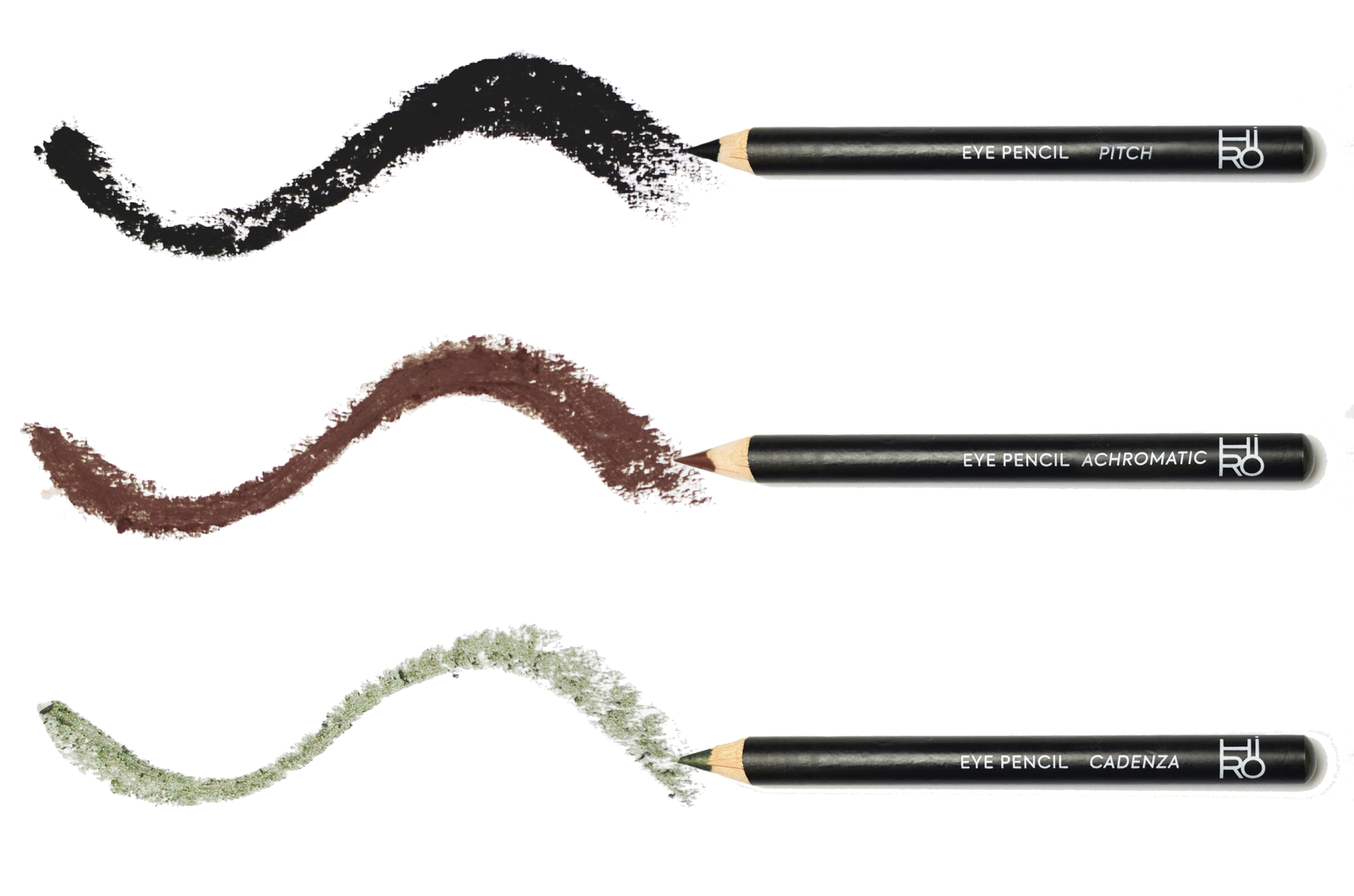 HIRO Cosmetics - Øjenblyant / Kajalpen Pitch Black