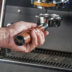KNODOS 54 mm Bodenloser Siebträger für Sage Espressomaschinen – Rosenholzgriff und nackter Doppelschuss-Filterkorb, passend für Barista Express, Pro, Touch, Bambino, Plus, Infuser, Duo Temp Pro
