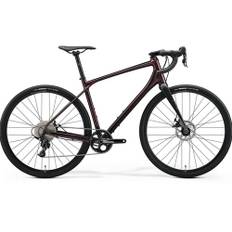 Merida Gravel Bike Silex 300 - Silk Burgundy/Black (S)