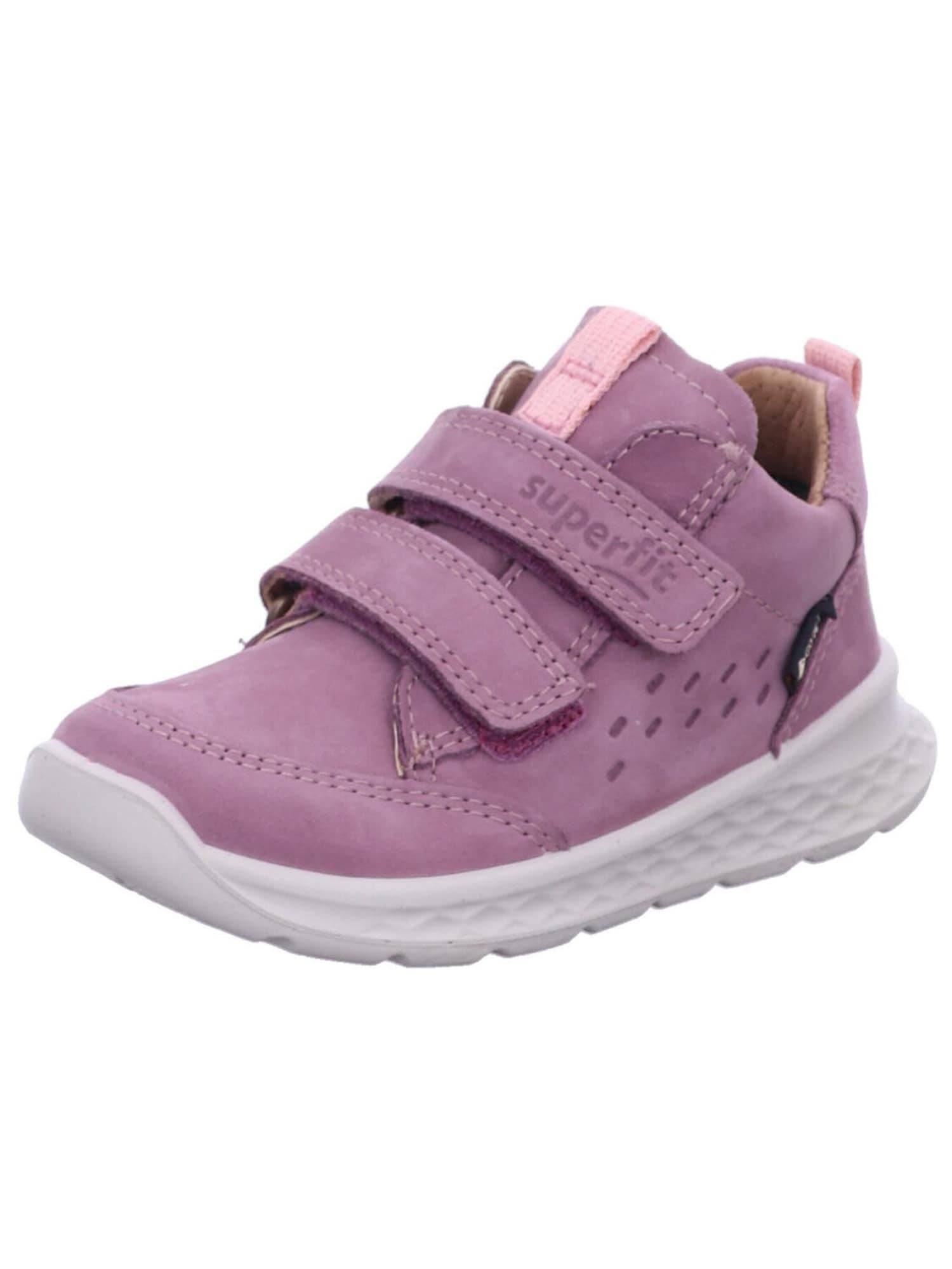 SUPERFIT Sko til de første spæde skridt 'Lauflernschuhe Mädchen 1-000369 8500 Echtleder in rot'  rød