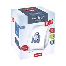 Miele GN HyClean 3D originale støvsugerposer XL pakke - 8 stk + 4 filter