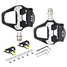 Road Cycling Pedals, Self-locking Cleats, Adjustable Tension Pedals, Non-slip Cycling Pedals, Wear Resistant Clipless Pedals, Cycling Equipment, Road Use Cycling Pedals, Clipless Pedal System For