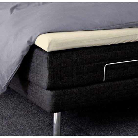 CPH Living - Percale Kuvertlagen 80 x 200 cm Råhvid.