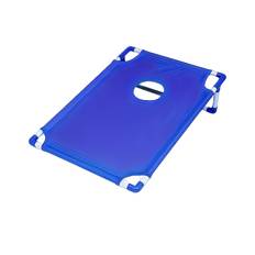 TEMU 1 Set Portable Cornhole Game - Foldable & Durable, Ideal For Outdoor Parties, Camping, Backyard Fun - Includes 6 Bean Bags, No Batteries Needed, Christmas, Halloween, Thanksgiving, New Year