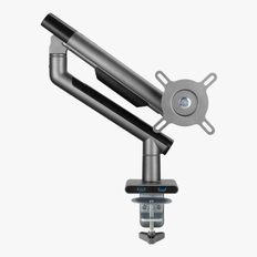 Alterzone Arm One USB monitorarm i aluminium för 17"-32" skärmar, 2 x USB 3.0-portar, rymdgrå