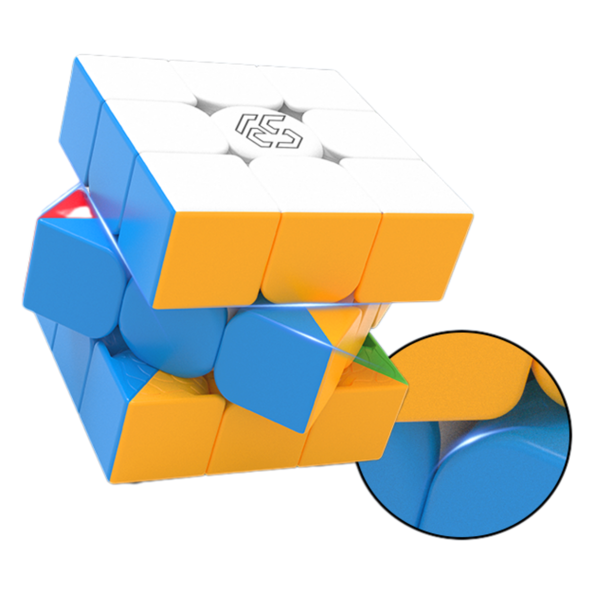 ESCube ESTAR Air 3x3 Magnetic Speed Cube Core Magnet 8 Stickerless - Rubiks Kub