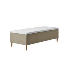 Tempur Relaxation Ramsäng 90x200 Beige - Taupe (90x200)
