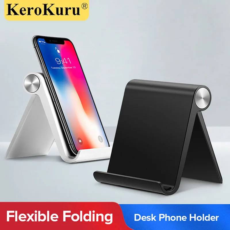 Adjustable Tablet Stand Holder, Foldable Desktop Bracket for 7.9-11 inch, for iPad Samsung Xiaomi Mobile Phone
