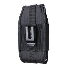 Universal Oxford Phone Holster Belt Case Mobile Phone Bag for IPhone 14 13 Samsung Huawei Xiaomi Men Waist Bag Pouch Pack XXL 6.5-6.9 inch svart