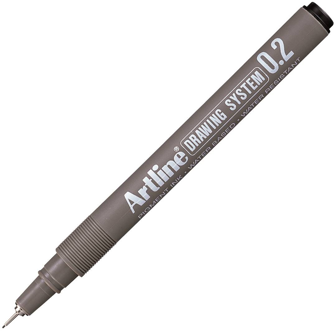 Artline Fineliner Drawing System Brush