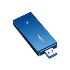 UGREEN AX1800 Dual-Band trådløs USB-A Adapter Wi-Fi 6 - Blå