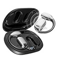 Översättningshörlurar, språköversättare hörlurar - Realtidsöversättare för 144 språk,Batteridisplay Trådlösa hörlurar, Fitness Ear Buds för sportlöpning
