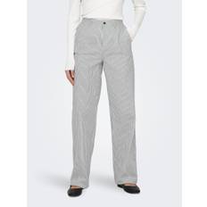 ONLMERLE HW STRAIGHT STRIPE PANT CC PNT - White NIGHT SKY / "32 XS