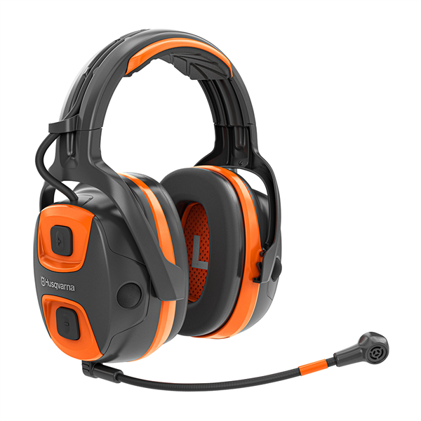 Husqvarna høreværn X-SYNC, hovedbøjle - med Bluetooth.