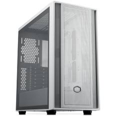Cooler Master MasterBox 600 White Lite Back Wiring Radiator Compatible Middle Tower ATX PC Case White CS9002 Motherboard/420mm MB600L-WGNN-S00