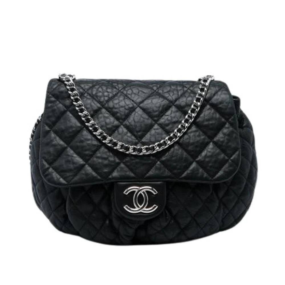 Chanel Vintage Pre-owned Chain Around Flap - Vintage - Dame - Sort - ONE SIZE - Uld